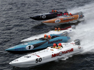 Honda powerboat racing #3