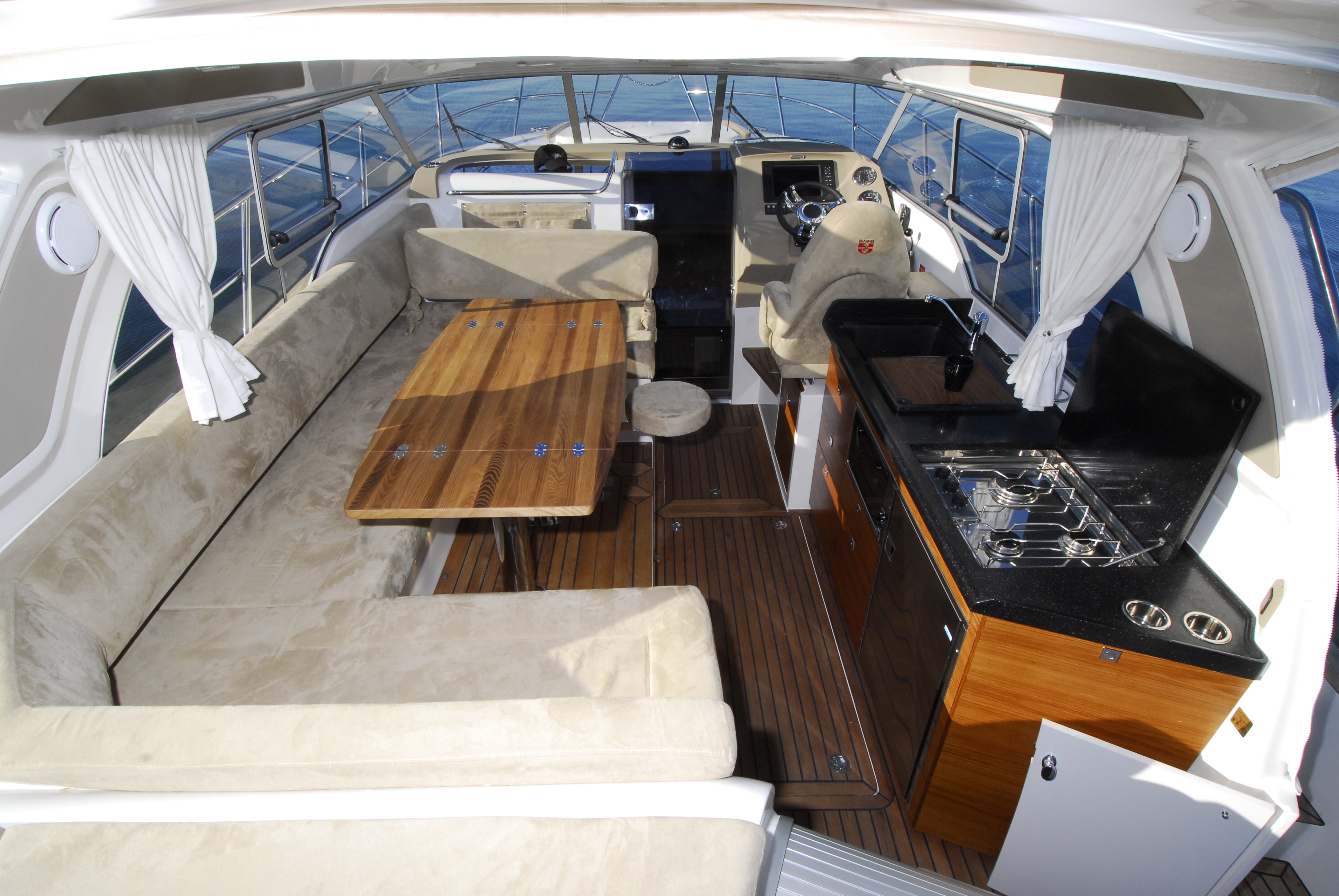 Marex 370 cockpit