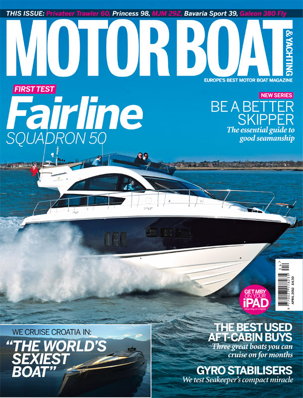 Motor Boat & Yachting | April 2012 Cover