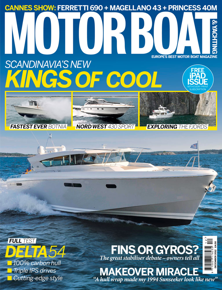Motor Boat & Yachting | December 2012 Cover