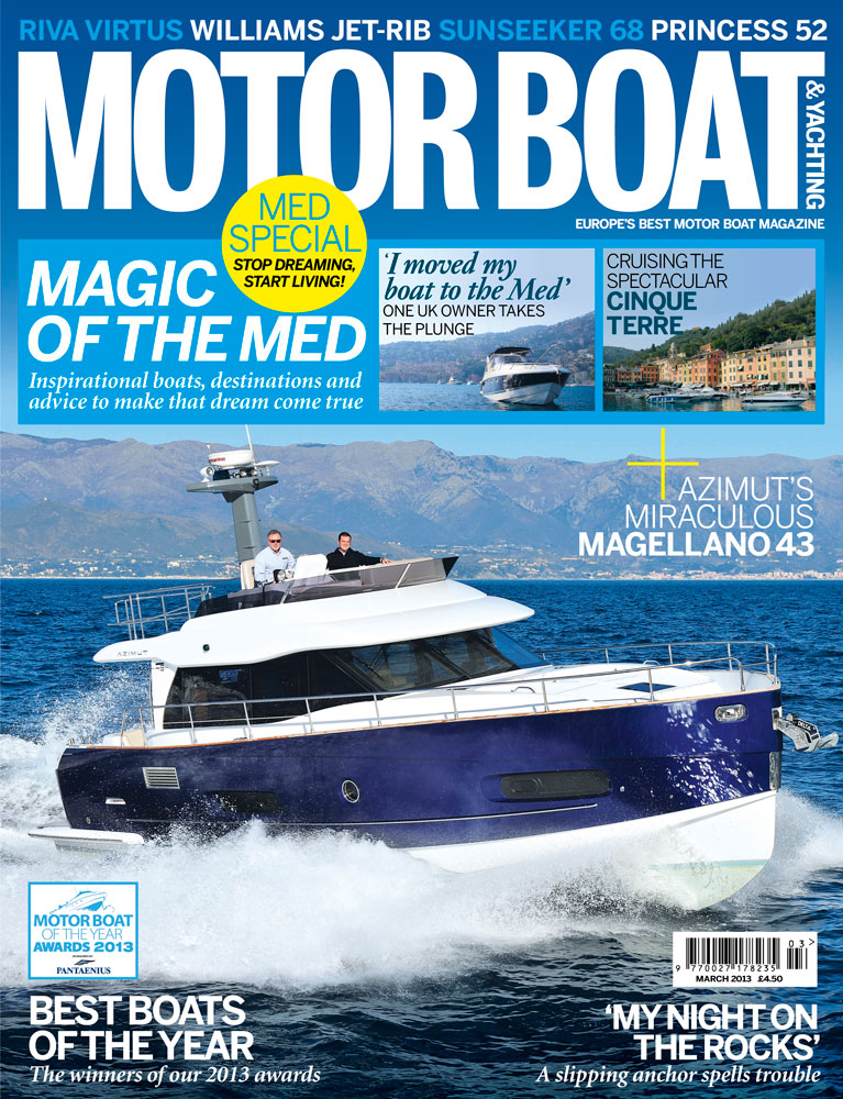 Motor Boat & Yachting | March 2013 Cover