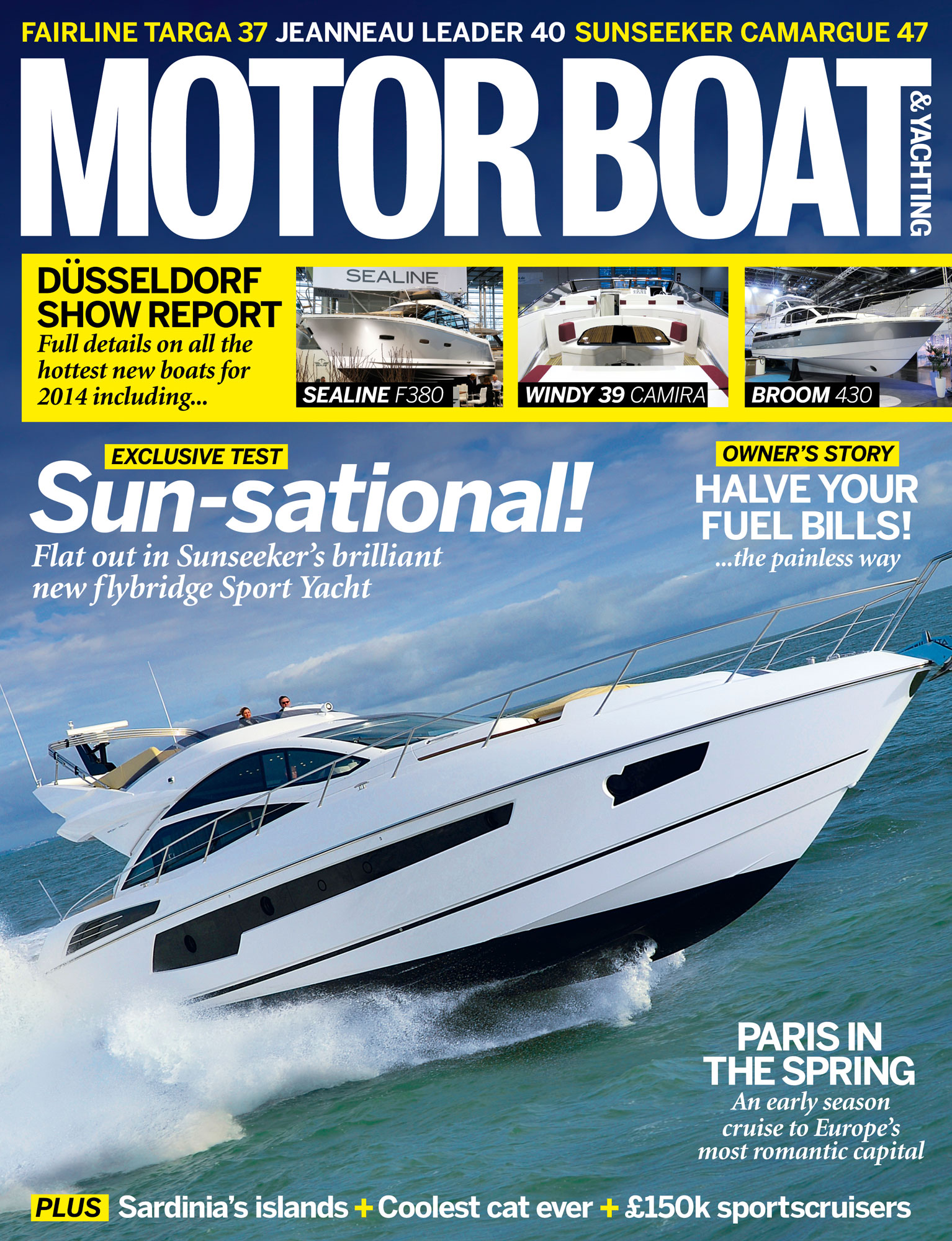 Motor Boat & Yachting | April 2014 Cover